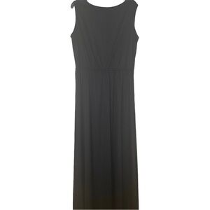 Praise Hymn Elastic Waist Sleeveless Layering Dress Basic Black Vintage Size XL